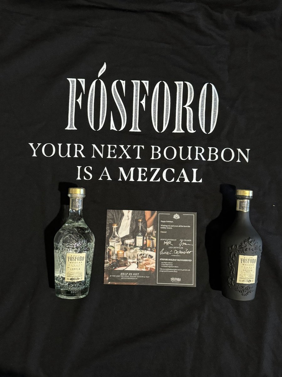 Thank you @FosforoMezcal! Look forward to you all killing it in this space especially since it’s a female lead distillery!! 🥰🥰🥰