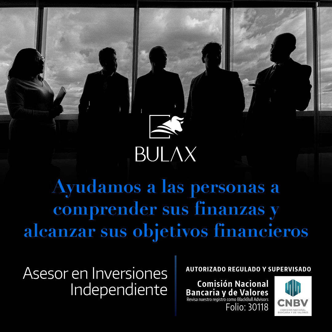 bulaxmx's tweet photo. Bulax: Tu futuro financiero en buenas manos. Construimos patrimonios para nuestros clientes con asesoría en inversiones independiente, autorizada y regulada por la Comisión Nacional Bancaria y de Valores.

¡Comienza a invertir hoy!
https://t.co/UGUT2t5FM1

#Bulax #Inversión https://t.co/rux0lYuXes