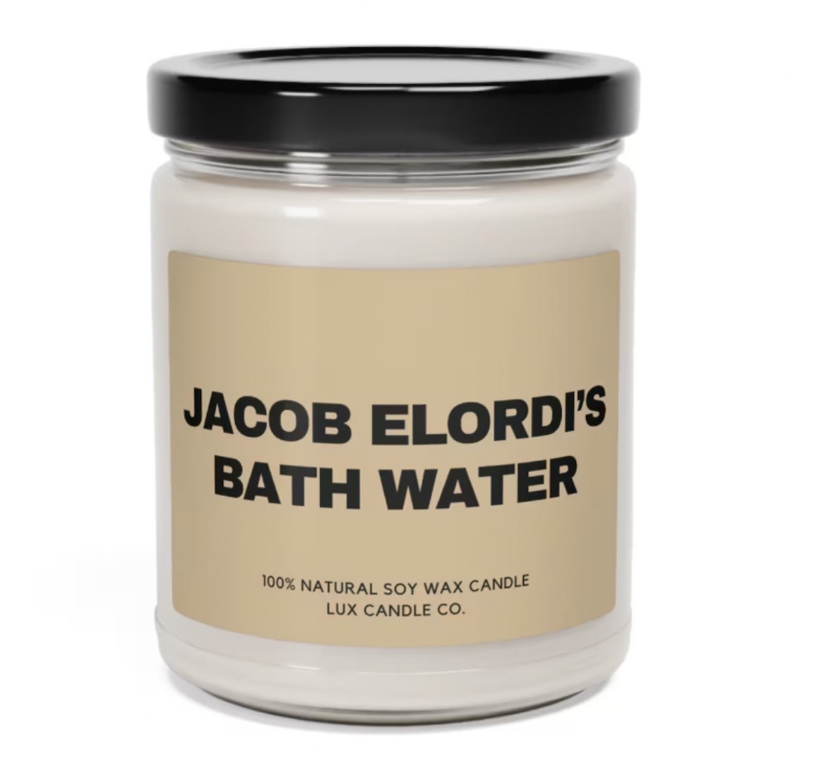 Jacob Elordi’s bath water from ‘SALTBURN’ is now a candle scent. (variety.com/2024/shopping/…)