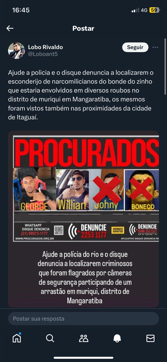 Amigos e amigas, como todos sabem e eu nem preciso falar muito, todos que me conhecem sabem que eu sou trabalhador, nunca mexi ou me envolvi com qualquer coisa ilícita que seja, estou sendo vítima de um crime no qual não tenho entendimento do pq e da causa disso.