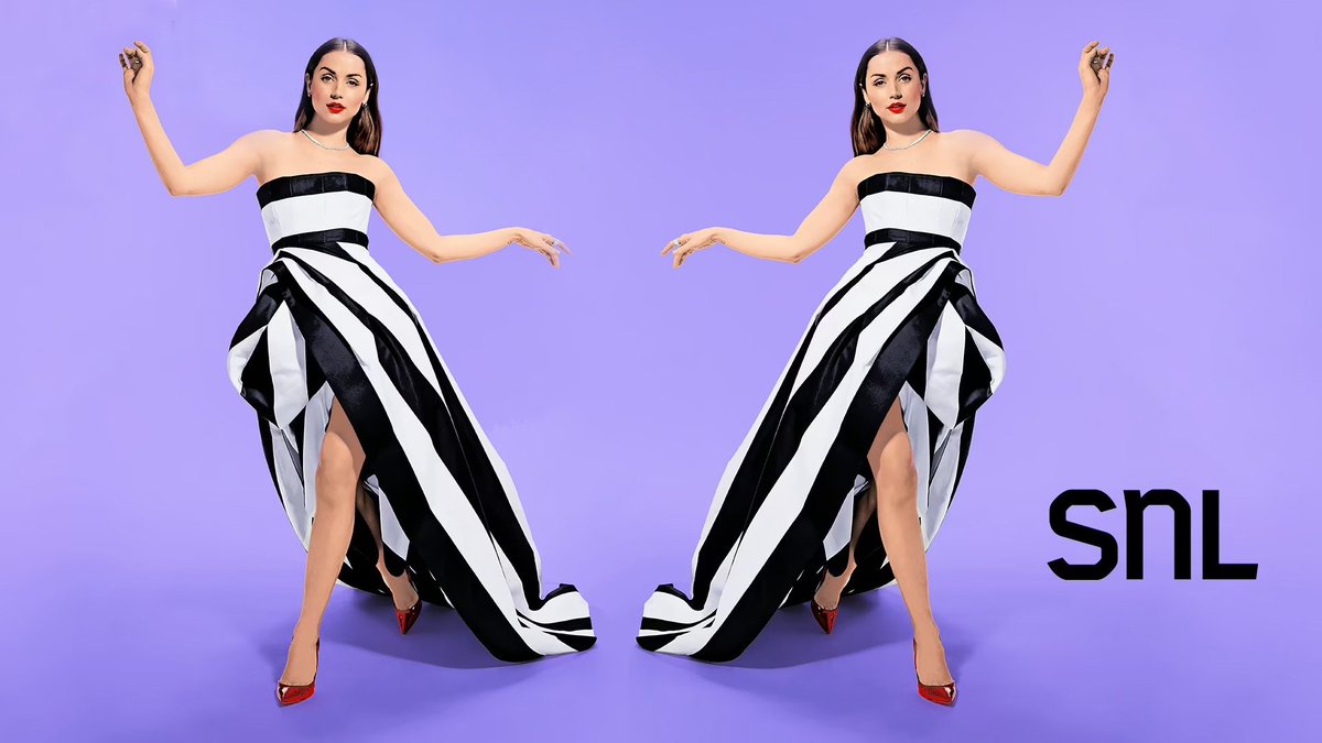 adearmasorg's tweet photo. 📸 Ana de Armas for SNL. https://t.co/0iiupb9cQL