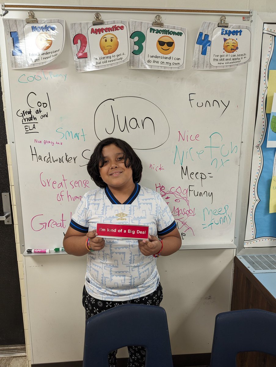 joelholtry's tweet image. Two weeks prior to winter break we celebrated Juan for all the things that make him great. He is #kindofabigdeal!  @kellyaoconnell @MarsEstatesBCPS #MarsStars