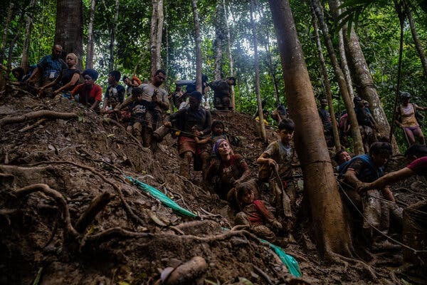 El Ministerio de Seguridad Pública de Panamá🇵🇦 publicó las cifras totales de cruces por el Tapón del Darién en 2023.

Al menos 520.085 migrantes atravesaron la selva el año pasado. De ellos, 328.667 fueron venezolanos🇻🇪.

Unos 120 mil menores de edad hicieron el trayecto.