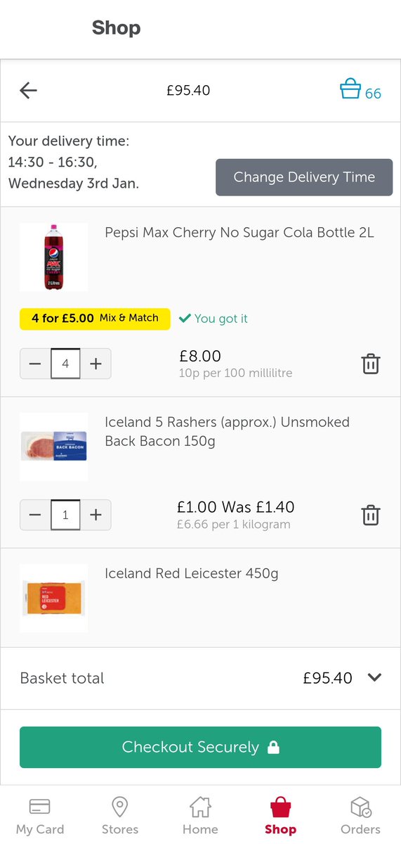 _StaceFaceH's tweet photo. @IcelandFoods I'm so confused. App says one thing, website says another 🙃🙈 https://t.co/ZzwPu7JJyi
