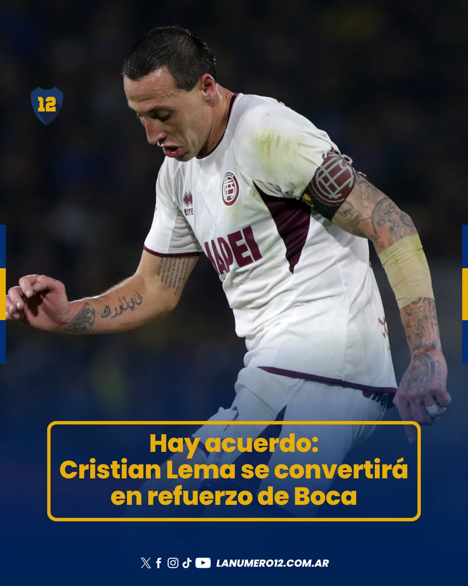 Hay acuerdo: Cristian Lema se convertirá en refuerzo de Boca