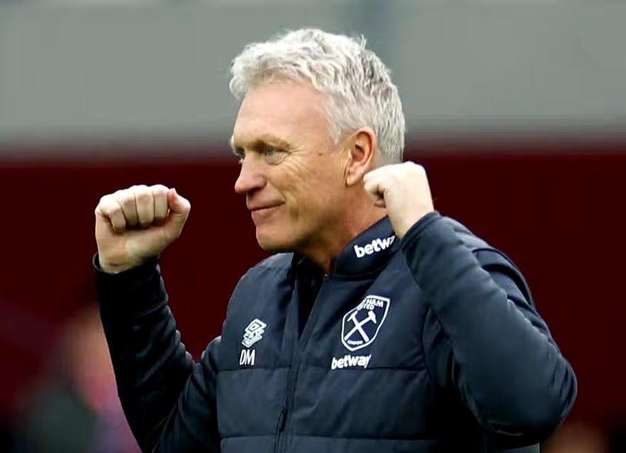 Seven points and three consecutive clean sheets from Man United, Arsenal and Brighton in the space of 10 days. 

David Moyes’ claret and blue army 👏⚒️