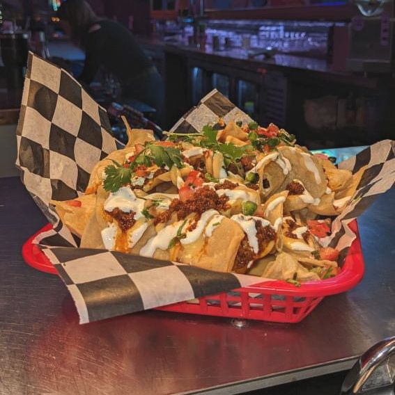 In queso trouble pray to cheesus! Chorizo Nachos are on the menu tonight! Come and get you some 🧀