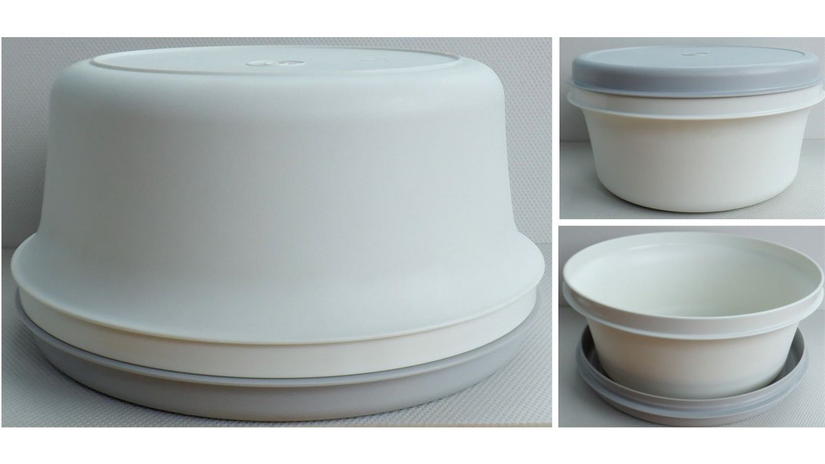 EverRotating's tweet photo. A large versatile vintage Tupperware Seal N Serve cake/mixing/salad bowl.
π https://t.co/RqpXGBvI5j
#TupperwareTuesday https://t.co/o6CBZGykqJ