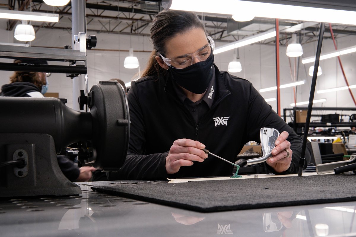 pxg's tweet photo. Crafting excellence – one iron at a time. 🛠️ Our build team hand assembles every club to spec for our #PXGTroops.
Experience the #PXG advantage for yourself in 2024 by scheduling a #PXGFitting at one of our 200+ locations: https://t.co/m8QbPnuyAS
#PXGTroops #GolfFitting https://t.co/SqKvanvgOy