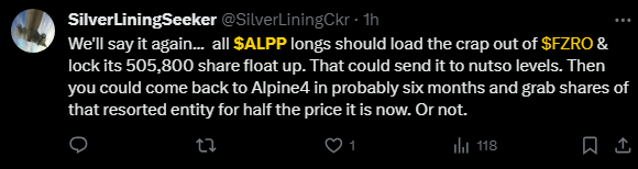 CorrectingALPP's tweet photo. This individual pumped $ALPP relentlessly for over a year. It's down -99.20%.

He pumped Safemoon relentlessly for over a year. Several individuals were taken to court as part of a pump and dump scheme and indited for fraud. He then removed the ticker symbol from his bio and... https://t.co/9jLiSLlz1G
