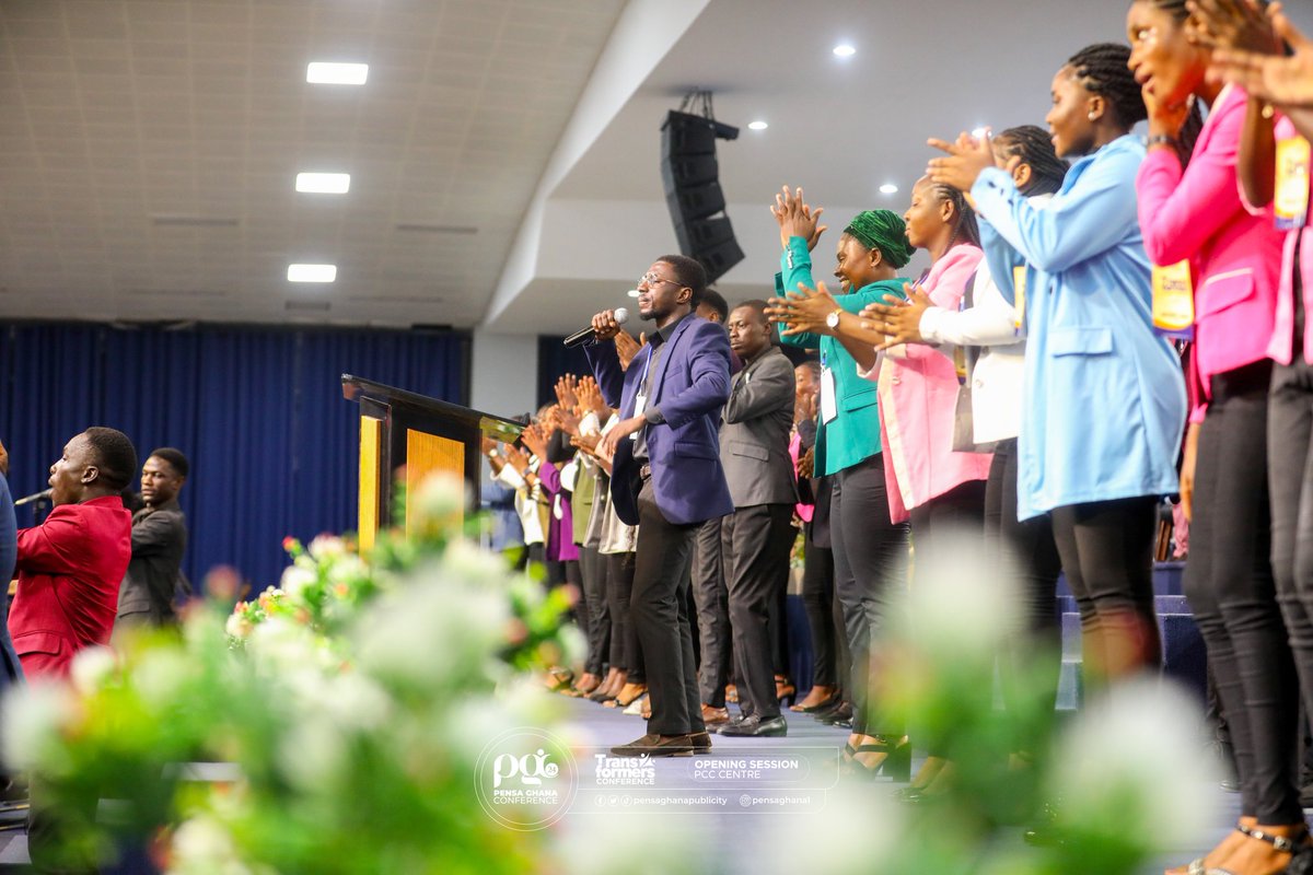 pensaghana1's tweet photo. 📸 | Opening Session of the Transformers Conference Underway.

⛪| Pentecost Convention Centre (PCC).

#PGC24  | #TransformersConference |  #YoungAndUnleashed | #PossessingTheNations https://t.co/2kj0gJAnTK