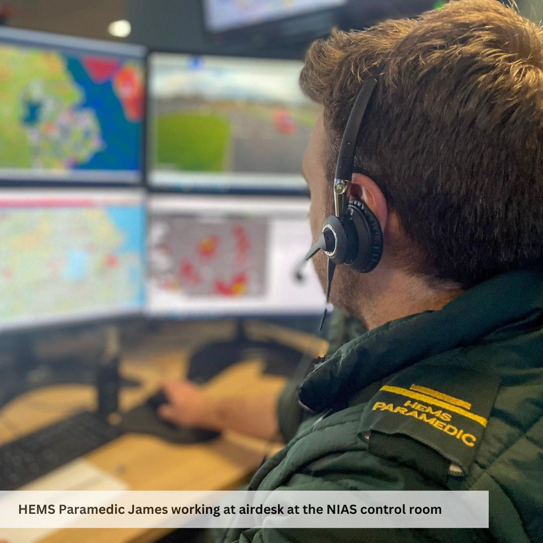 Day 9 of the 12 days of Christmas. Each day people phone 999 for help amidst an emergency & trained control room operators from the @NIAS999 speak to people in need of urgent medical interventions & make key decisions on the most appropriate resource to send to the casualty 🚑🚁