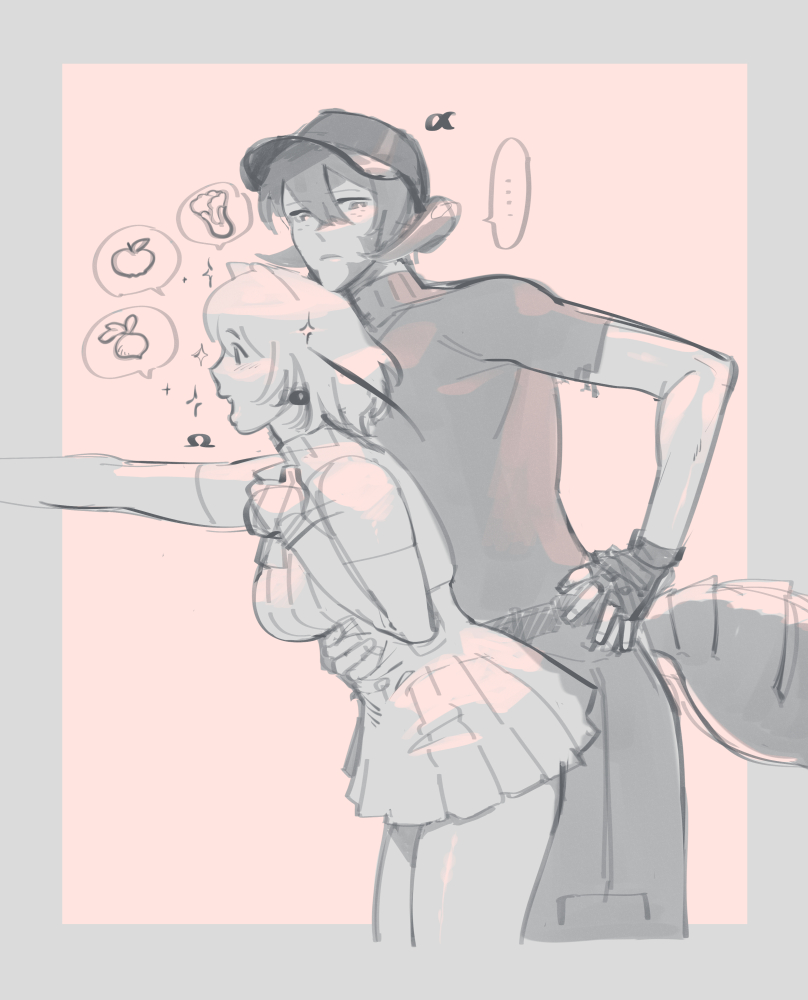 「nama and her wife  happy new yuri」|owl 6.3🌜sakuracon 2624のイラスト