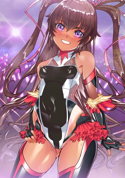 おはようございます❤(#^.^#)
やっぱ❣ちっぱい代表ユキカゼたん❤
#対魔忍ユキカゼ 
#日焼け 