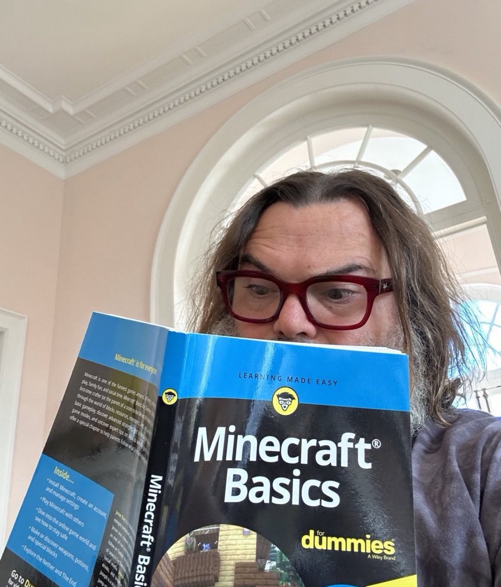 Jack Black confirms he will star in the live-action ‘MINECRAFT’ movie. Filming is about to begin.