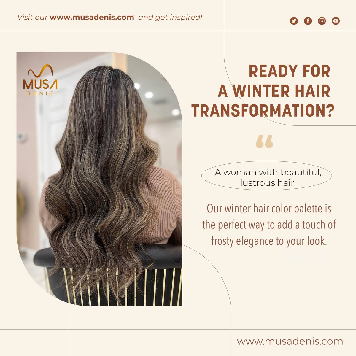 Ready for a winter hair transformation?

Our winter hair color palette is the perfect way to add a touch of frosty elegance to your look. 

#VirginiaPolitics #VirginiaNews #VirginiaSports #VirginiaFood #VirginiaCulture #Virginiahair