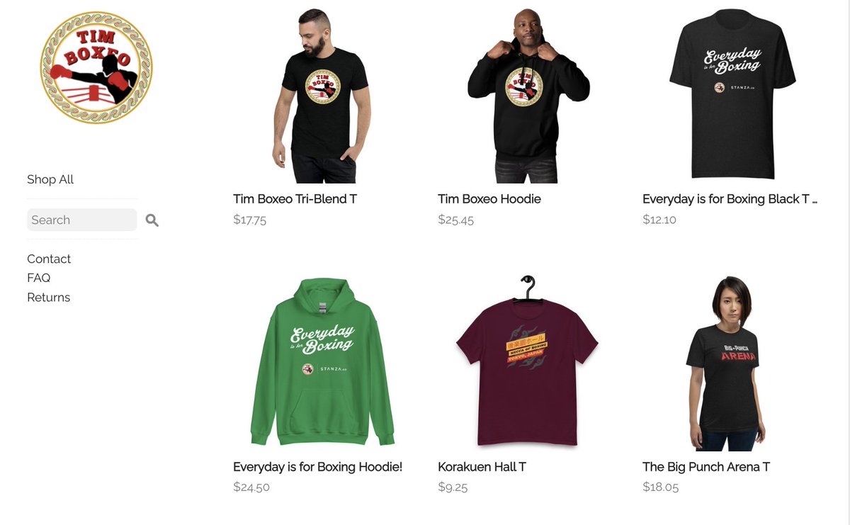 TimBoxeo's tweet photo. If you got that holiday gift money burning a hole in your pocket, the Club Boxing store is ready for you 🔥❤️🥊 

All items are in the store at cost - I make no profit. Products are printed and shipped on demand

✅ https://t.co/AtwAb9eXQH https://t.co/kbYgprzT21