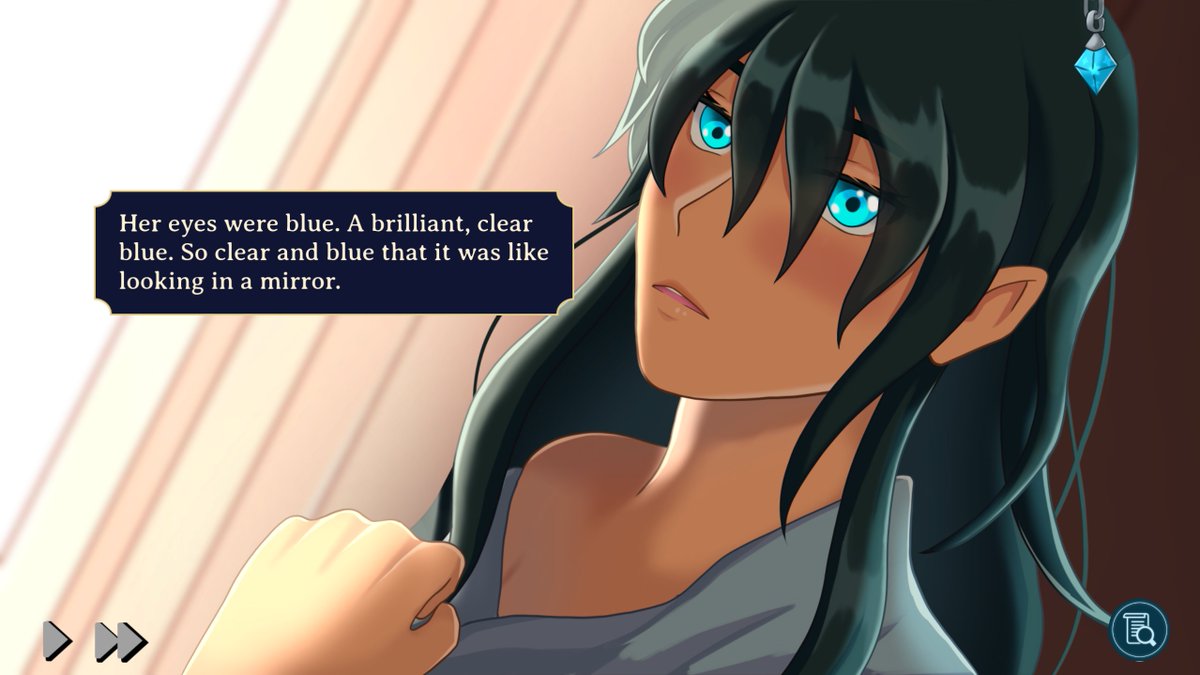 chattercap's tweet image. 🎉The demo for the Deepwater Witch is officially OUT! It's an animated romance visual novel that retells the Little Mermaid in a post-apocalyptic future. 

💵What price are you willing to pay to be happy? 🐟

🔽 Link below! 🔽