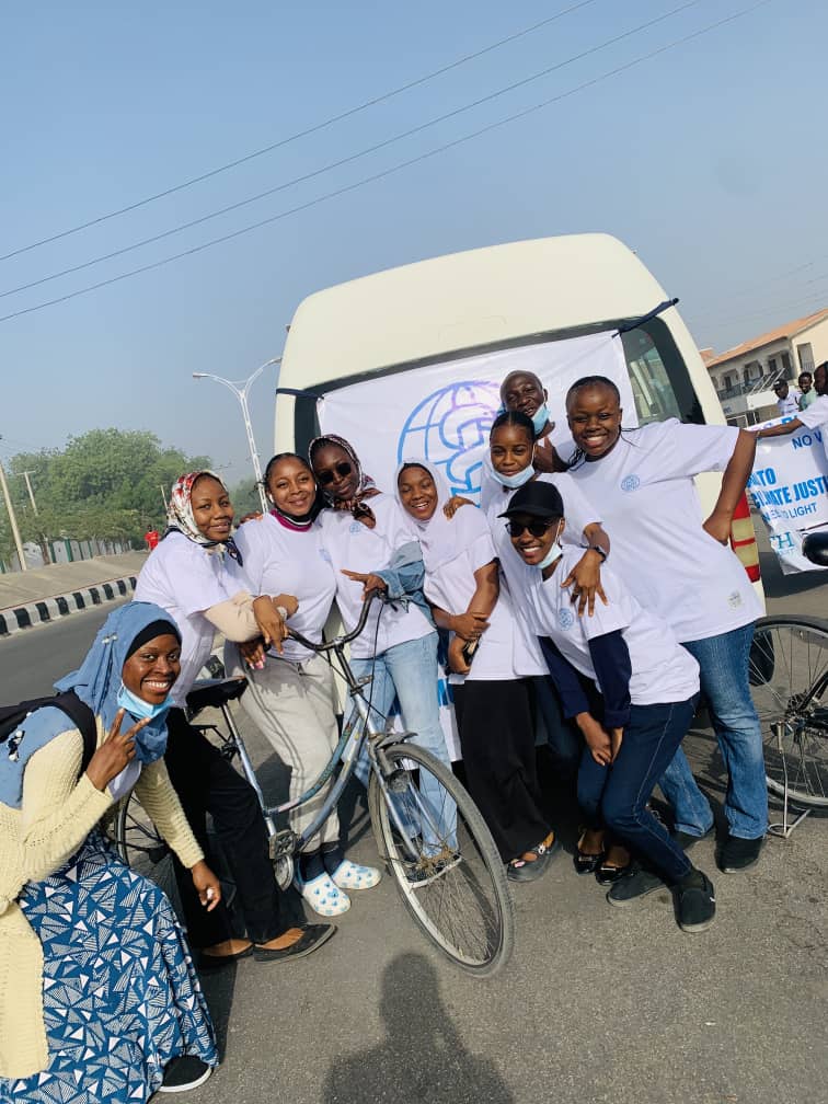 Happy New Year from IPPNW's Medical Student Movement 🎉 toward peace, disarmament, and climate justice in 2024

IPPNW Nigeria medical student leaders ended 2023 with a successful bike tour, calling on world leaders to eliminate nuclear weapons before they eliminate us.