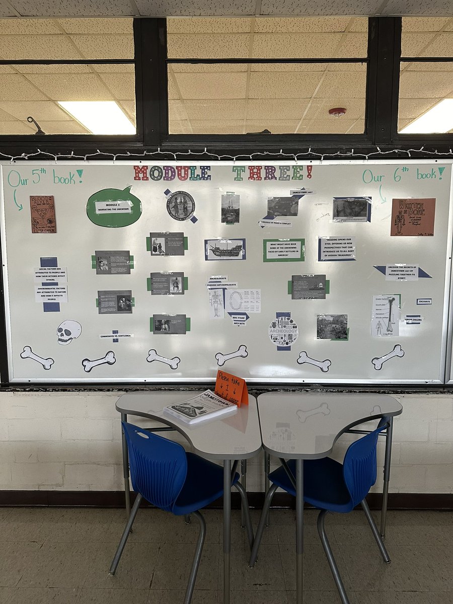 MsMixonELA's tweet photo. Getting ready to welcome back our scholars this Thursday with our 6th grader’s Module 3 @WitWisdomELA kickoff! #MakeLearningFun #BuildingBackground @AldineMS_AISD https://t.co/Tc8sYdwdtN