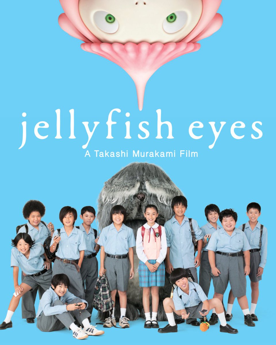 asianartmuseum's tweet photo. Want to see Murakami's monsters come to life? 👹 From Jan. 4 through Jan. 11, catch Takashi Murakami’s first feature film, “Jellyfish Eyes.” 

Learn more: https://t.co/fV2NADLA2H

📷 @ reinareyesvevo, Jellyfish Eyes, image courtesy GAGA Corporation Janus Films. ©︎TM/KK https://t.co/wpeCrXwLMS