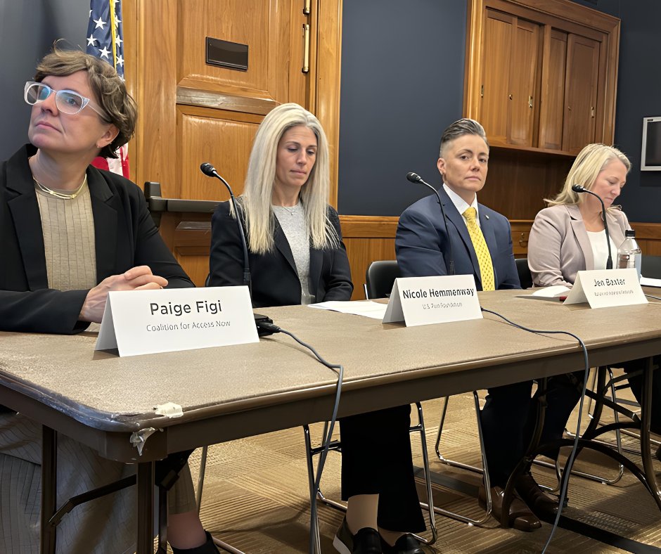 US_Pain's tweet photo. Nicole Hemmenway of U.S. Pain Foundation joined a panel discussion hosted by the One Hemp Coalition to #advocate for federal CBD regulation. She shared the importance of having safe, tested #CBD products as a pain management option.

Read more: https://t.co/ocbrXTnu82
#SafeCBD https://t.co/64RpUymfp1