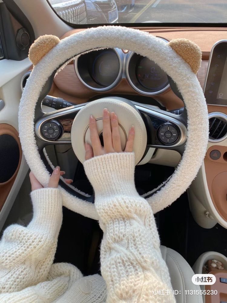 teddybear steering wheel 🎀