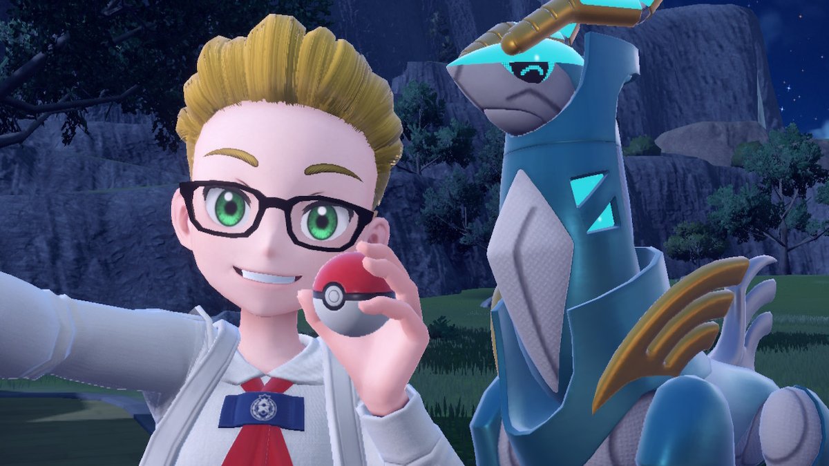 Robert_Ellison6's tweet photo. Got myself a new pokemon #paradoxpokemon #ironcrown #PokemonScarletViolet #NintendoSwitch https://t.co/QzeOycK35o