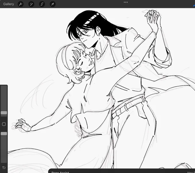 wip and doodle…im kind of in my inking era…who knows when u will see a rendered piece from me again….. 