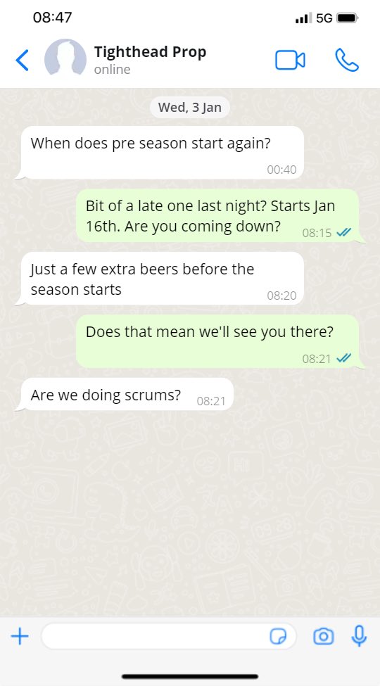 To scrum, or not to scrum, that is the question #dirtyreds #subbiesrugby #proplife
