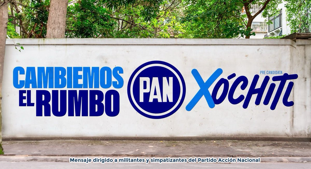 Arrancamos el 2024 con todo, pintando las calles de México de azul🤞🏻💙
#CambiemosElRumbo
