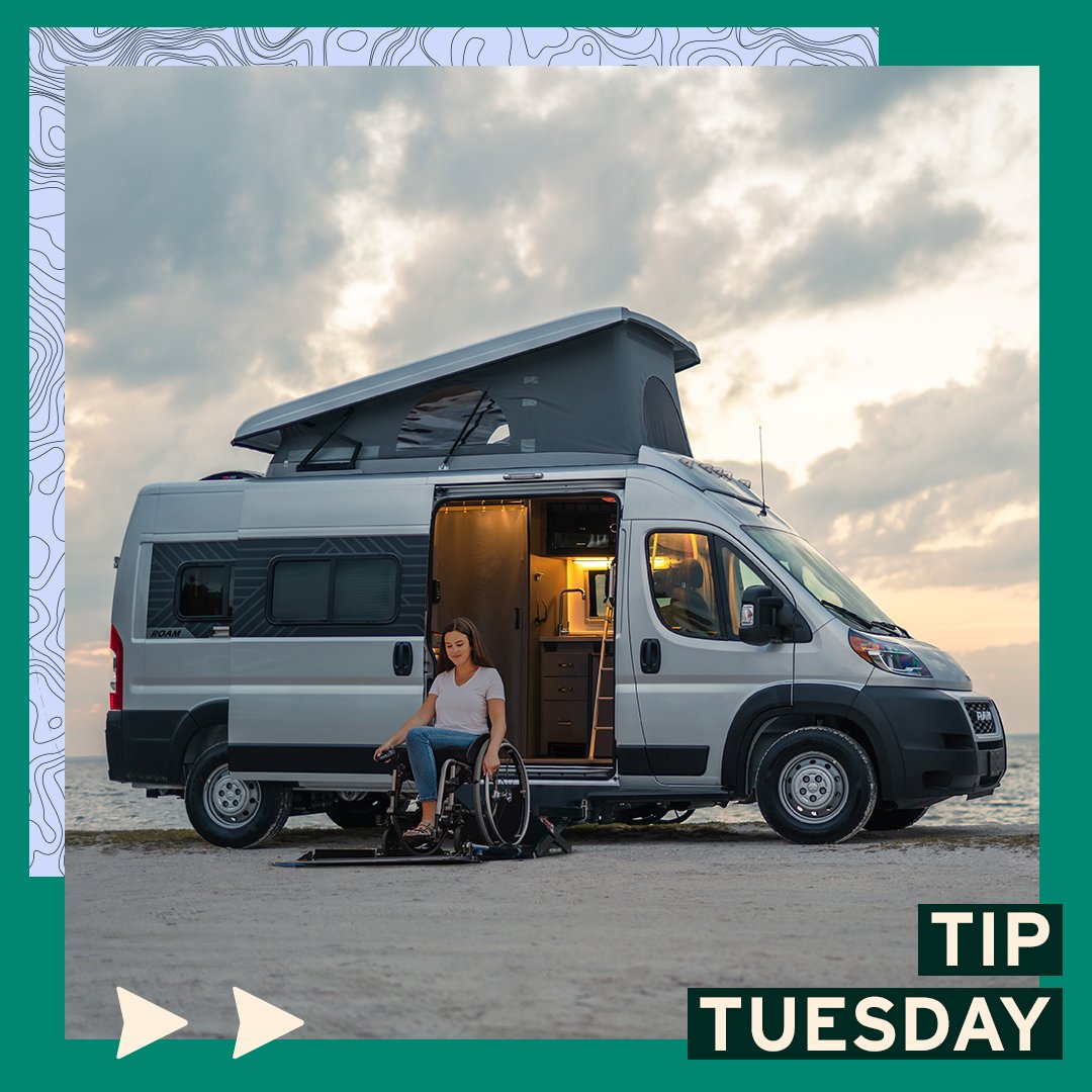 Many RV brands have made a conscious effort of making RVs that are suitable for handicap travelers. Check out these tips on what to look for in an accessible RV and find the vehicle that fits your needs: gorving.com/tips-inspirati… #TipTuesday #GORVING #RV #Accessibility