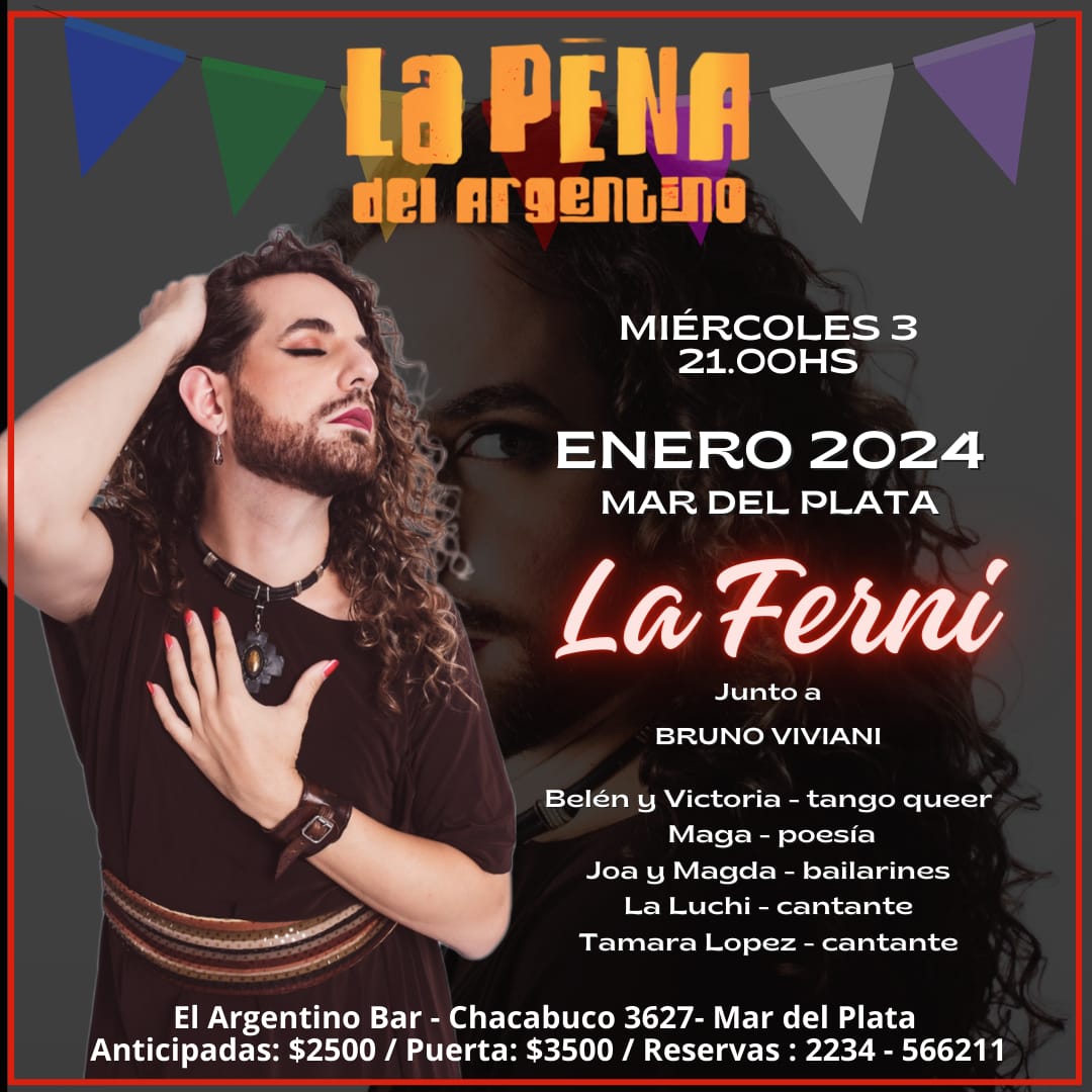 Mañana la ferni en mdp