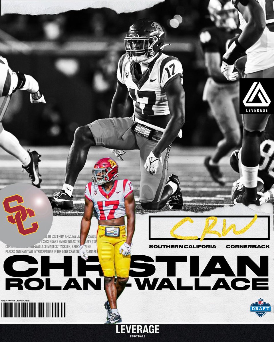 An experienced and shutdown cornerback, Christian is a big-time playmaker with the ability to change games from all over the field. @lvrgfootball x @xhrisroland ‼️