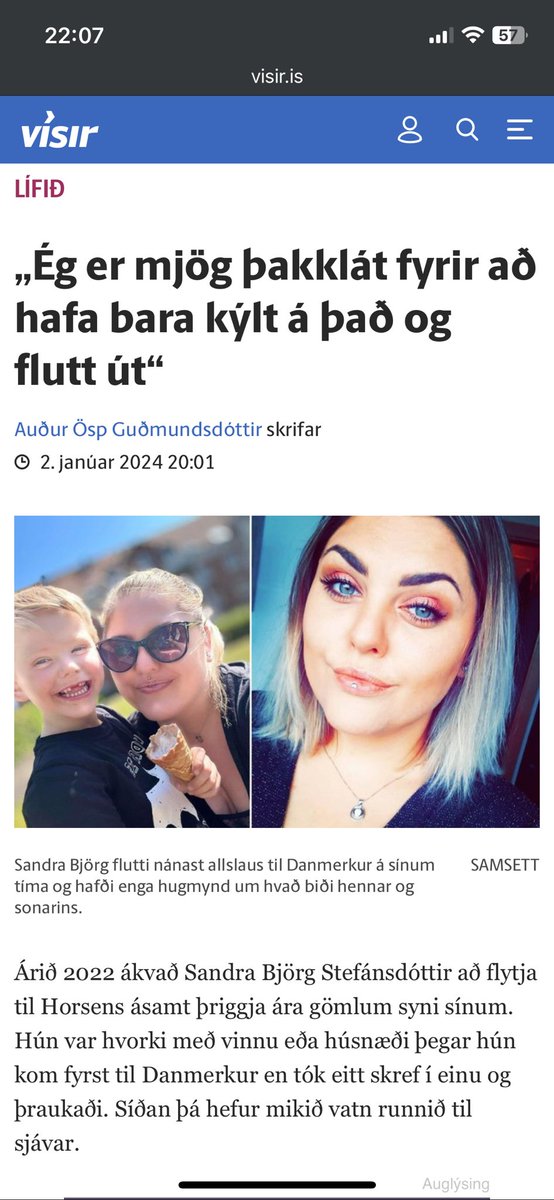 Hefur Íslendingur einhvern tímann flutt til útlanda og EKKI farið í viðtal um það?