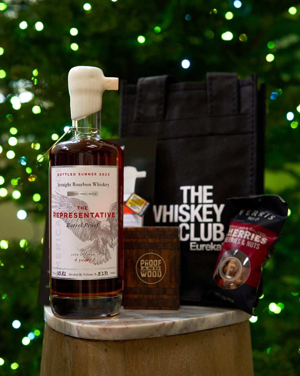 The big Holiday may be over but we've still got some December whiskey to drink! Whiskey Club Members - join us live tonight at 6 pm to talk all things The Representative during our December Box virtual tasting. Link: bit.ly/3TH3j1F