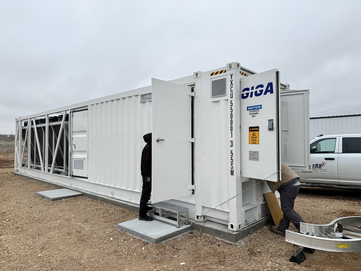 Giga Hydro Box landed in Texas 🤠
