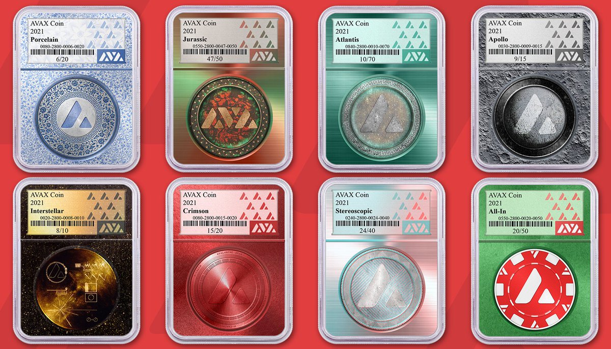 AVAXCoins are now verified on <a href="/HyperspaceAvax/">Earlybird</a>! 

Check out the collection here:
avax.hyperspace.xyz/collection/ava…

$AVAX #NFT