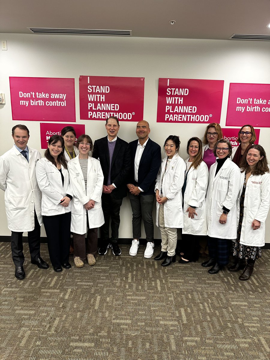 Proud to stand today with <a href="/PPAdvocatesOR/">PP Advocates of OR</a> <a href="/OHSUNews/">OHSU News</a> and all the medical professionals in Oregon fighting to protect access to mifepristone, as this pillar of reproductive care is targeted by far-right fanatics seeking to impose their extremist federal laws on states like Oregon.