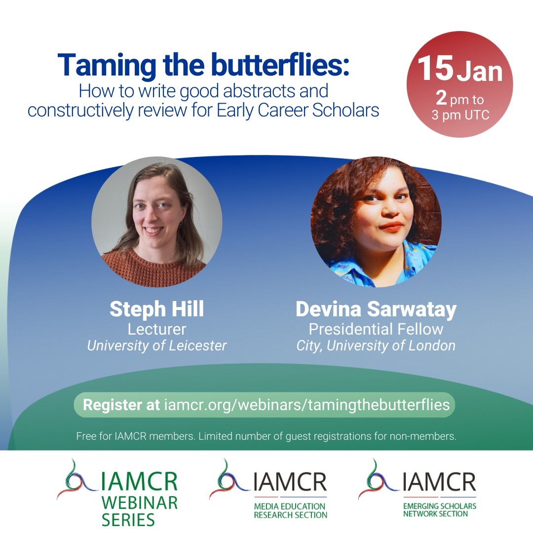 • Are you an MA/ PhD research student or Early Career Scholar in Communication &amp; Media Studies?

• Looking to participate in the upcoming <a href="/IAMCRtweets/">IAMCR</a> <a href="/iamcrconference/">IAMCR Conference 2024</a>? (iamcr.org/christchurch20…)

• Submitting/ reviewing for an international conference for the 1st time?

1/
