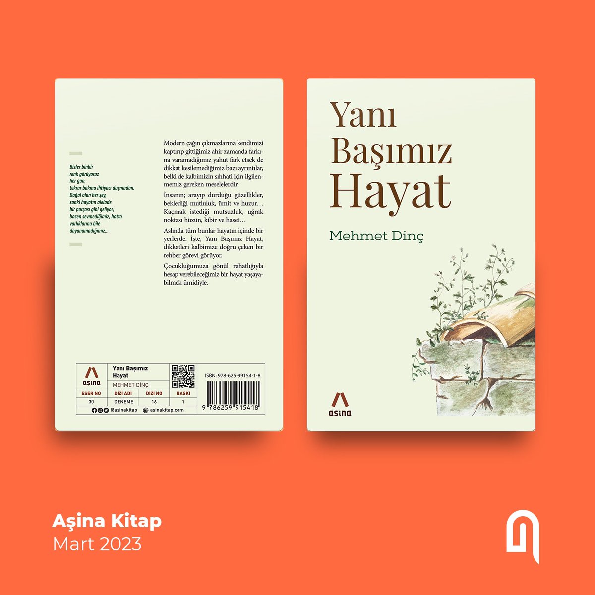 Proje: Kapak Tasarımı
Yayınevi: Aşina Kitap