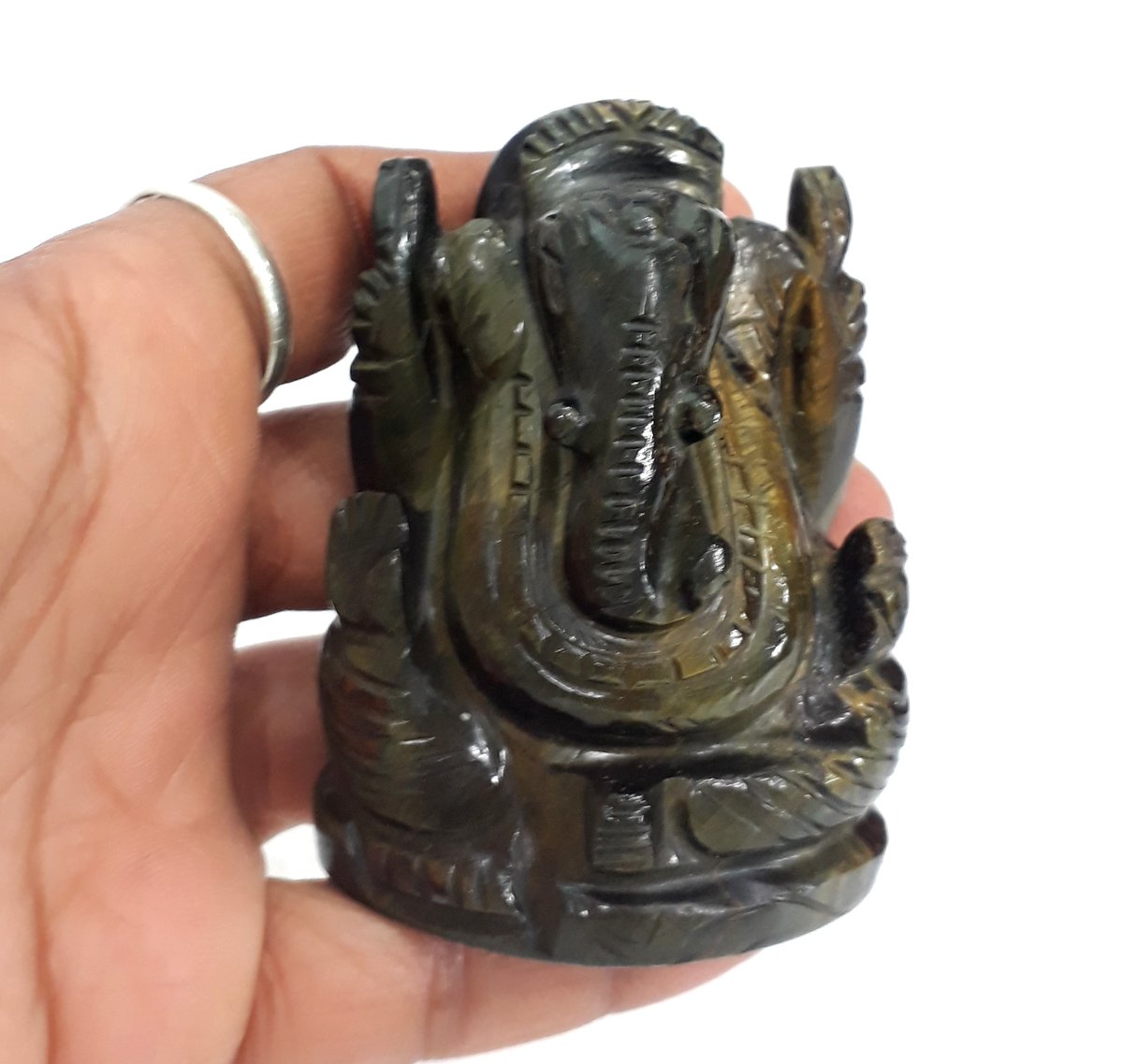 AgarwalAnushth's tweet photo. Tiger Eye ganesha statue god natural stone ganesh idol
Length : 2.5" /Width : 2 in / Weight : 164 gram
https://t.co/WCr0LN2fVN
#tigereyestone #tigereyeganesh #tigereyecarving #ganeshcarving #ganeshstatue #gemstones #crystalhealing #chakras #crafts #handmade #handicrafts #shwasam https://t.co/PGkhy9jDpk