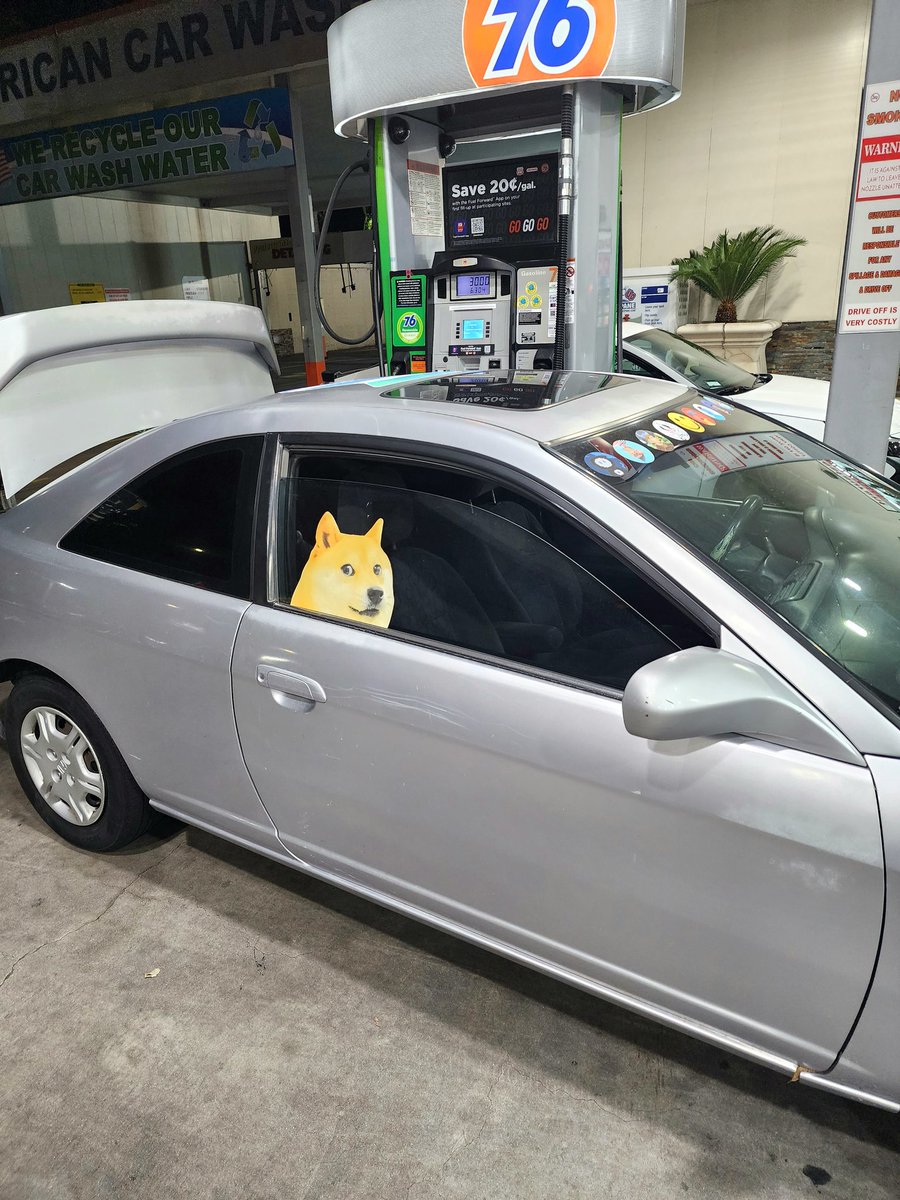 MrsPinkSol's tweet image. How's my 2024 going?

I got to touch the one and only @2001civiconSOL

W