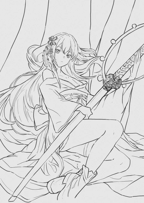 古
#イラスト
#絵描きさんフォロバ100
#絵描きさんと繋がりたい
#私の絵柄が好みって人にフォローされたい 