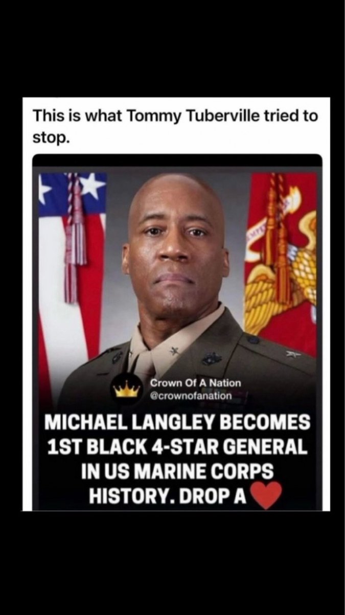 juumah86's tweet photo. @SenTuberville You're a fucking piece of shit. Blacks were leading armies across Europe since and long before the Roman Empire. Salute to you, General Michael Langley. https://t.co/hJheIwbCGB