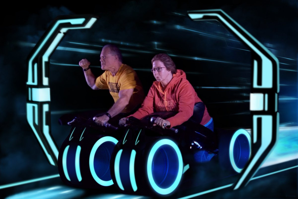 After quite a fun family trip to Disney World, my firm opinion is TRON is the overall top ride.  Tron propelled us so fast so quickly.  Expedition Everest (if it's dark outside) and Avatar are my next best. Guardians of the Galaxy - too much spinning around for me.