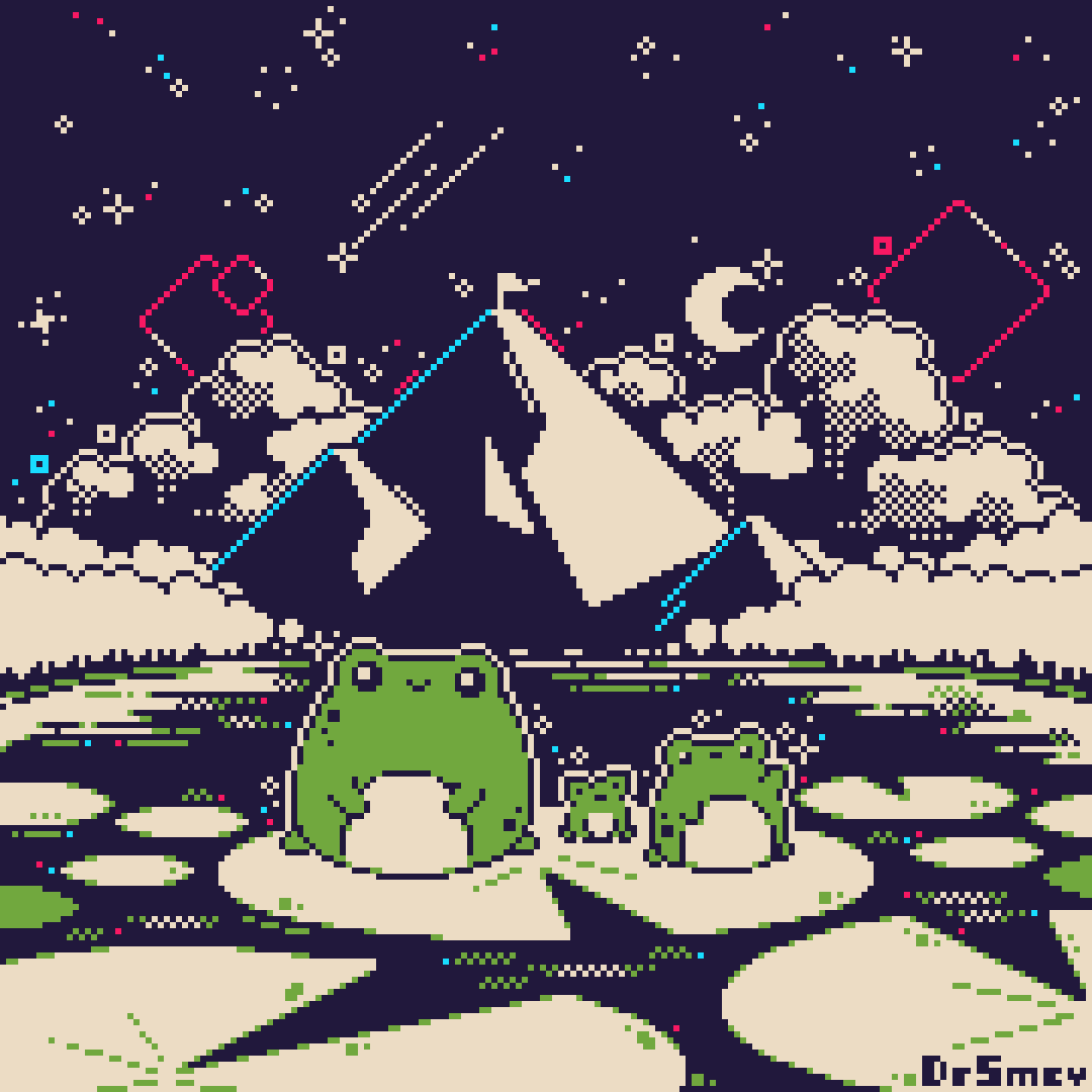 #aseprite #pixelart
Stargazing
(Repost from February 2023)