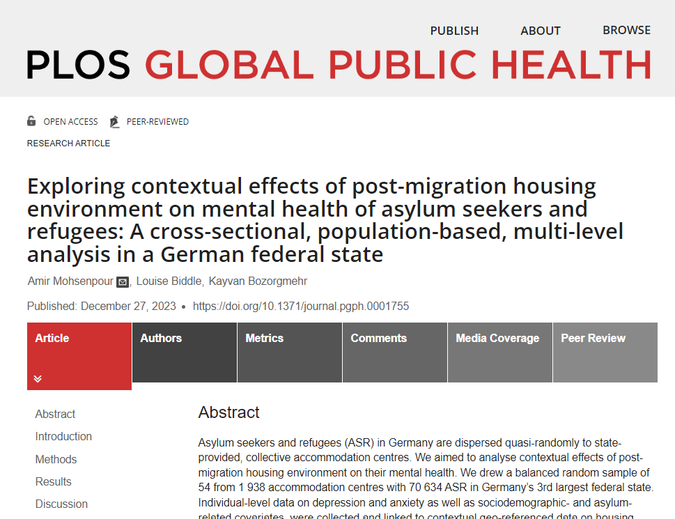 PLOS Global Public Health tweet media
