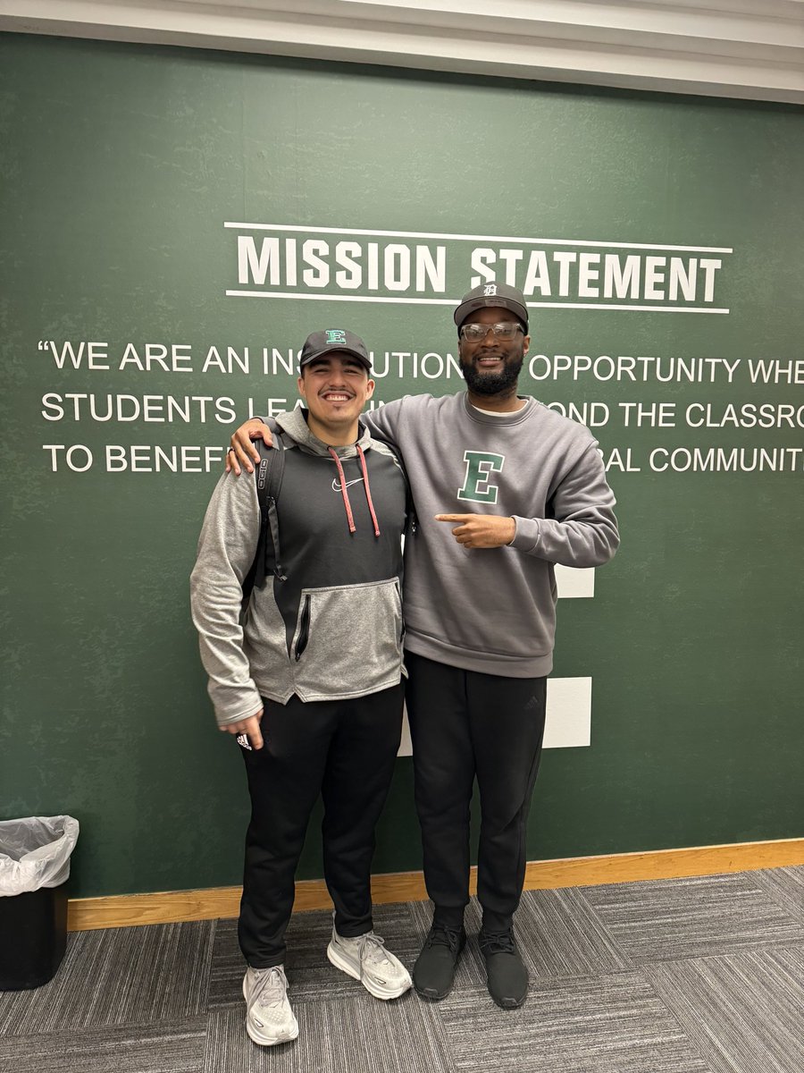 TrevonTiggs's tweet photo. Best of luck to my guy, @Steven_M_Bird! It’s been a blessing to watch you grow on and off the field! Your presence will be missed around EMU Athletics! Continue to impact others as you step into a new chapter in your life! Proud of you man! https://t.co/ureI0XzbBR
