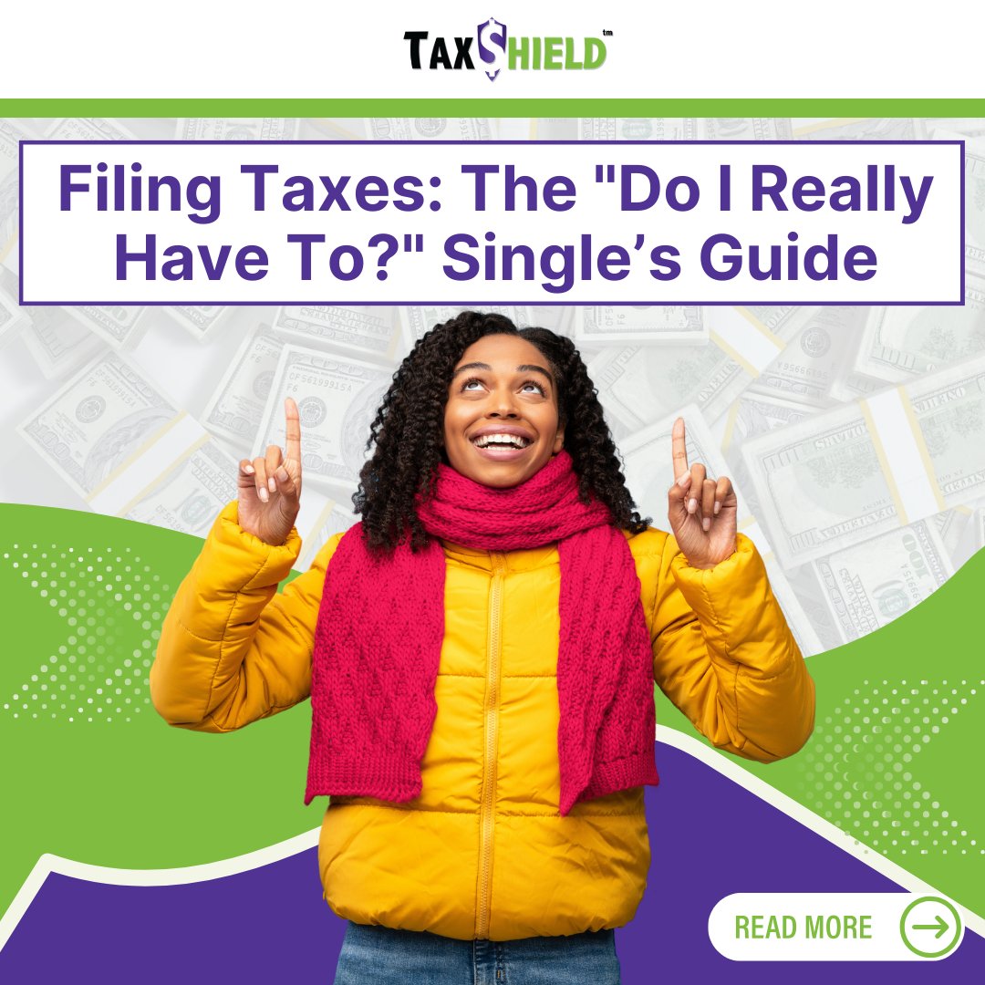 Taxshield_1040's tweet image. Filing Taxes: The &quot;Do I Really Have To?&quot; Guide

Single? This Tax Season Two-Step Is For You! (USA Edition)
Tax season got you feeling solo and stressed? Relax, single friend, this dance is all about filing or chilling, no partner needed!

#TaxFilingGuide #TaxSeasonTips #TaxShield